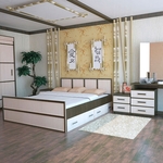 Двуспальная кровать Сакура в Геленджике