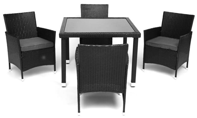 Обеденный сет (стол+4стула) (mod. 210036) (13355) в Геленджике