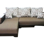 Угловой диван Каламбур 3 с накладными подлокотниками в Геленджике