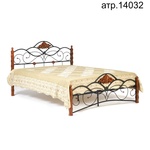  Двуспальная кровать CANZONA Wood slat base в Геленджике