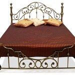 Двуспальная кровать металлическая VICTORIA в Геленджике