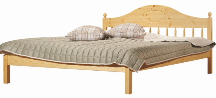Деревянная кровать Юлия в Геленджике