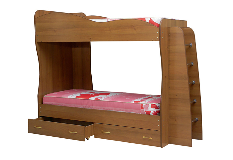 Кровать детская двухъярусная Юниор-1 ЛДСП в Геленджике