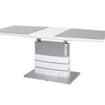 Стол обеденный раскладной OKT-211-2 (140/180) (Бело-серый) в Геленджике